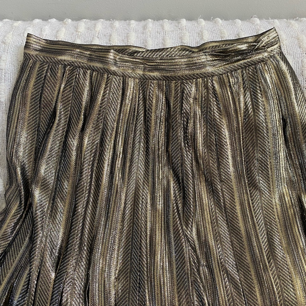 {Peggy Jennings} Vintage Silk Wrap Skirt - Picture 2 of 9